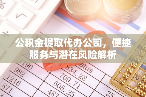 甘孜公积金提取代办公司，便捷服务与潜在风险解析