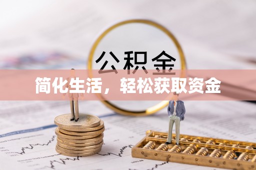甘孜简化生活，轻松获取资金